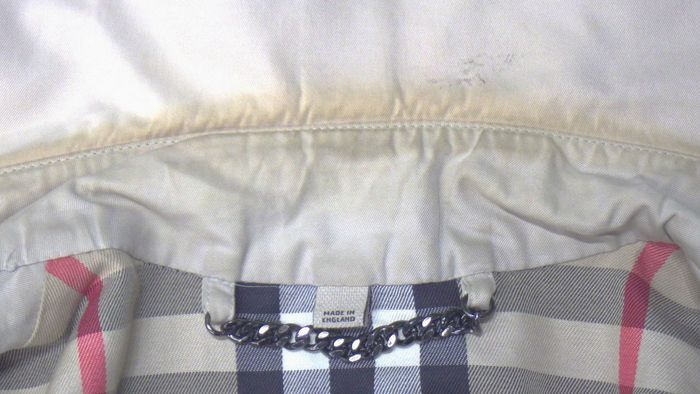 バーバリー トレンチコート before