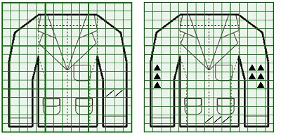 お預り時点の損傷の状態