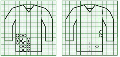 お預り時点の汚れの状態