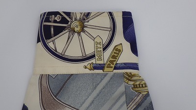 HERMES 長袖ブラウス ビフォー（ケアメンテ前）