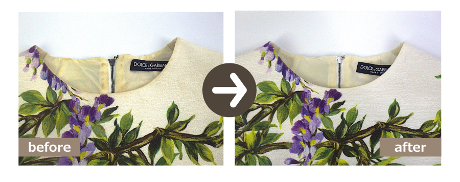 Dolce&Gabbana｜劣化しても新品同様に戻します