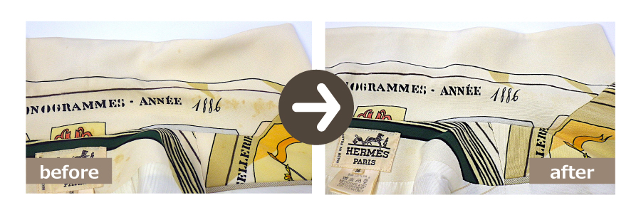 HERMES｜劣化しても新品同様に戻します